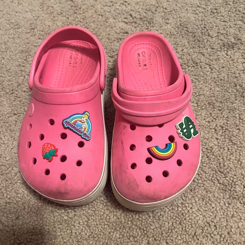 Kids crocs mid condition